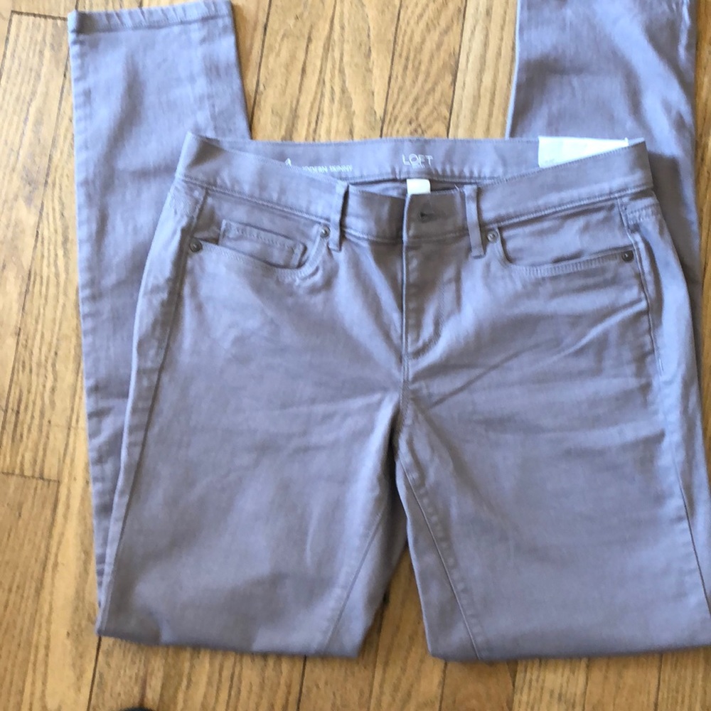 NWT LOFT modern skinny